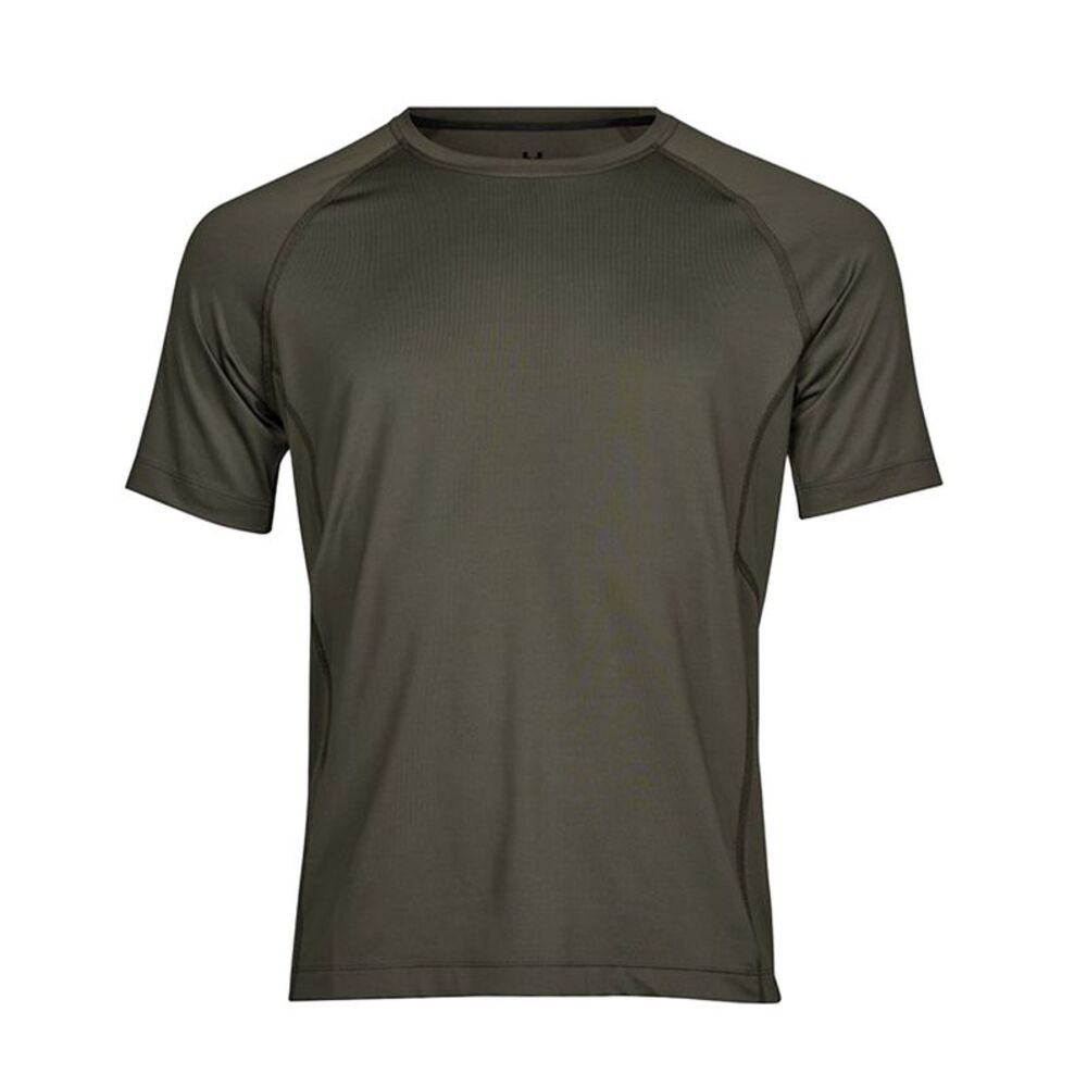 Tee Jays Mens CoolDry T-Shirt / Deep Green